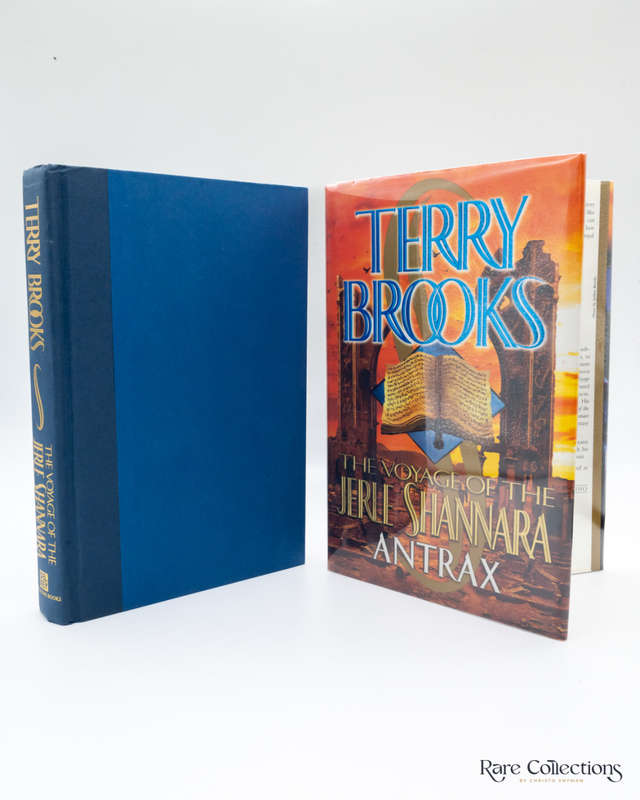 Voyage of the Jerle Shannara 2: Antrax by Terry Brooks - signed