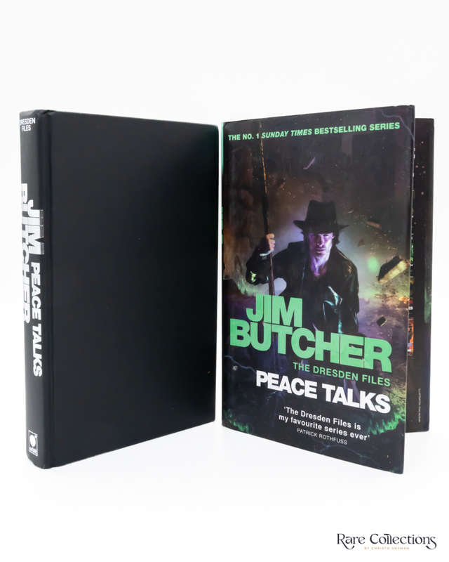 Peace Talks (#16 Dresden Files) by Jim Butcher - signed