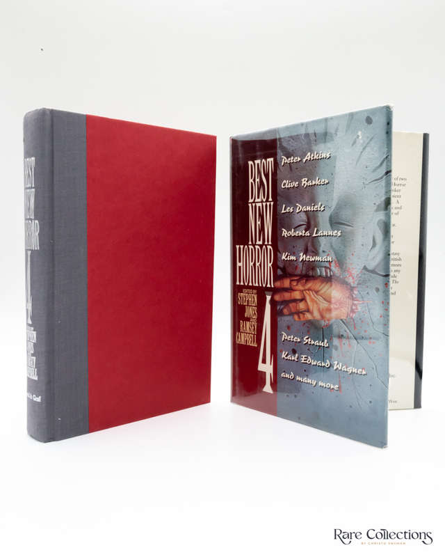Best New Horror 4 by edited by Stephen Jones and Ramsey Campbell - signed