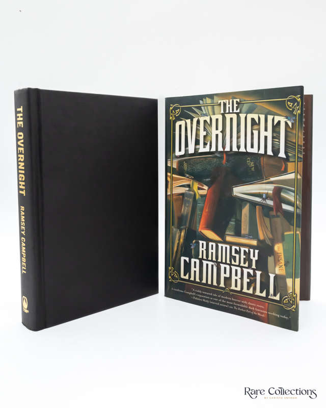 The Overnight by Ramsey Campbell - signed