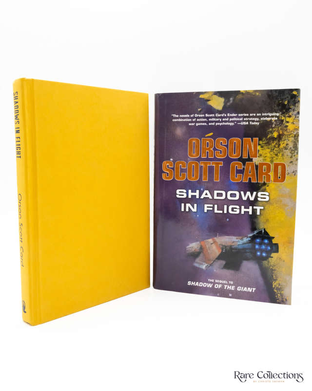 Shadows in Flight by Orson Scott Card - signed