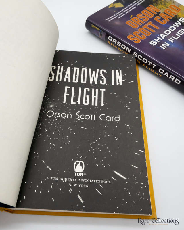 Shadows in Flight by Orson Scott Card - signed