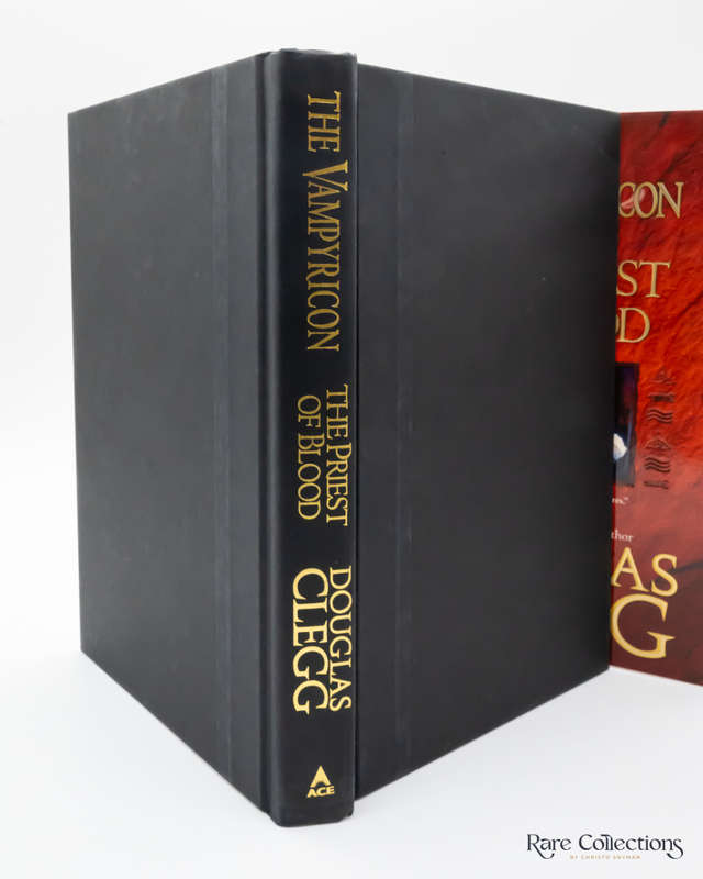 The Vampiricon: Priest of Blood by Douglas Clegg - signed