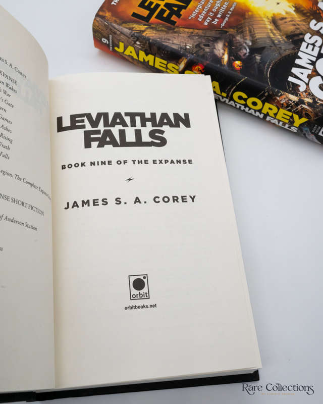 Leviathan Falls by Corey, James S. A. (Double Signed)
