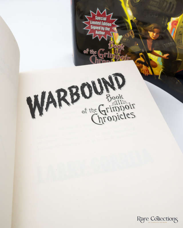 Warbound - Book III of the Grimnoir Chronicles by Larry Correia - signed