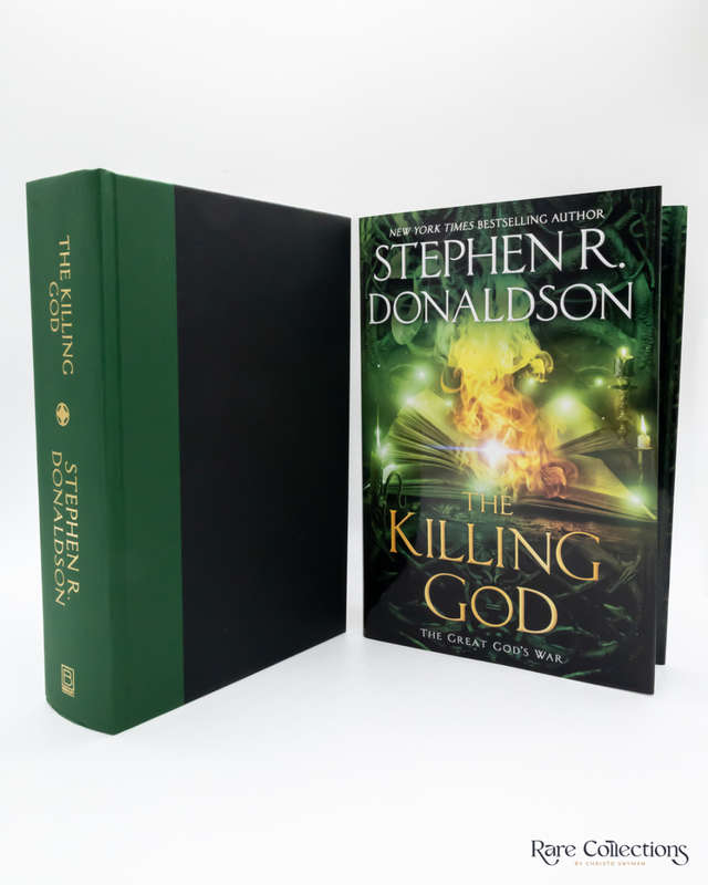 The Killing God (#3 the Great God`s War) by Stephen R. Donaldson - signed
