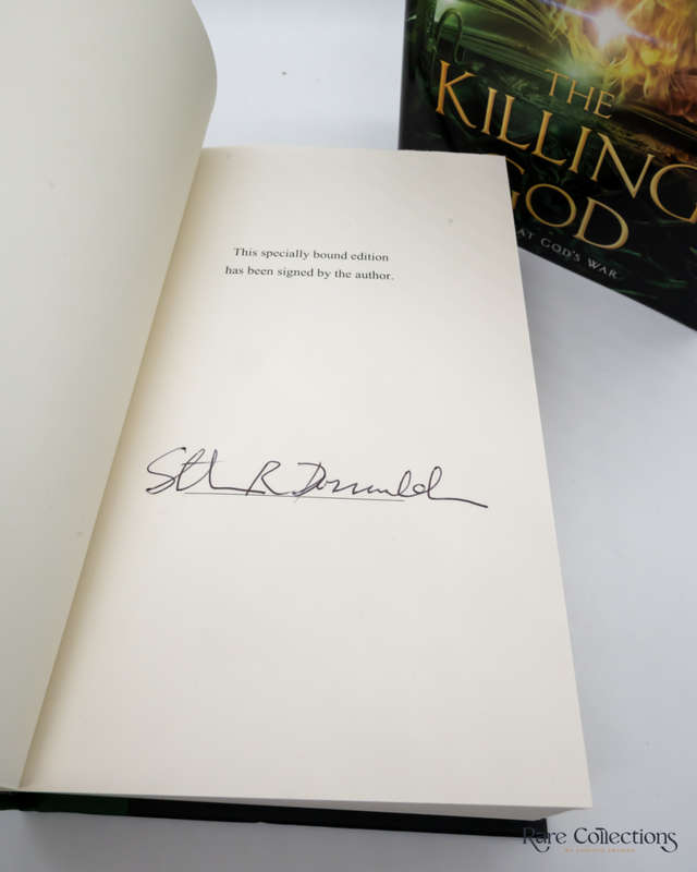 The Killing God (#3 the Great God`s War) by Stephen R. Donaldson - signed