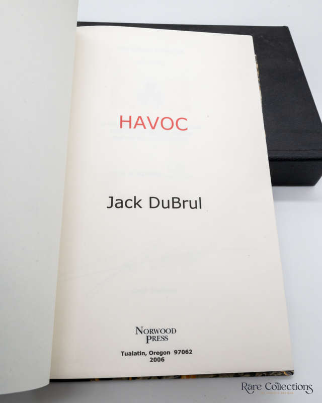 Havoc by Jack Du Brul | Signed & Numbered