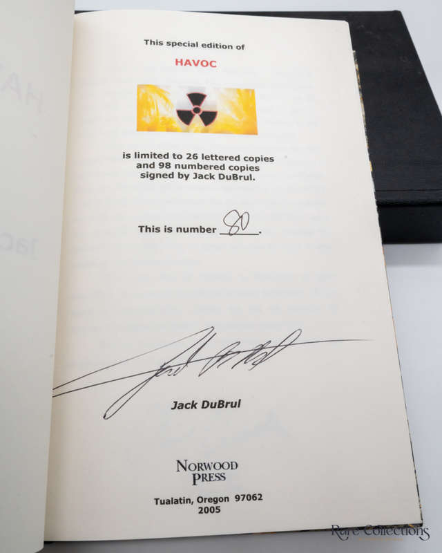 Havoc by Jack Du Brul | Signed & Numbered