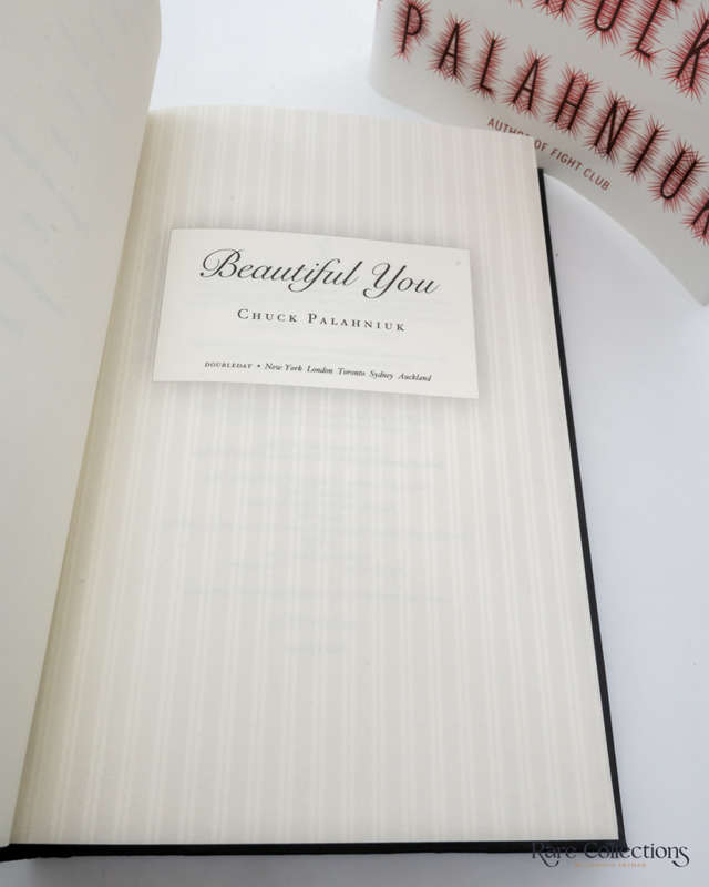 Beautiful You by Chuck Palahniuk - signed