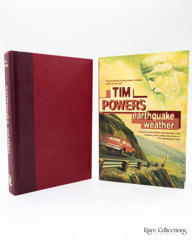 Earthquake Weather (1998 Locus Best Fantasy Novel) by Tim Powers - signed