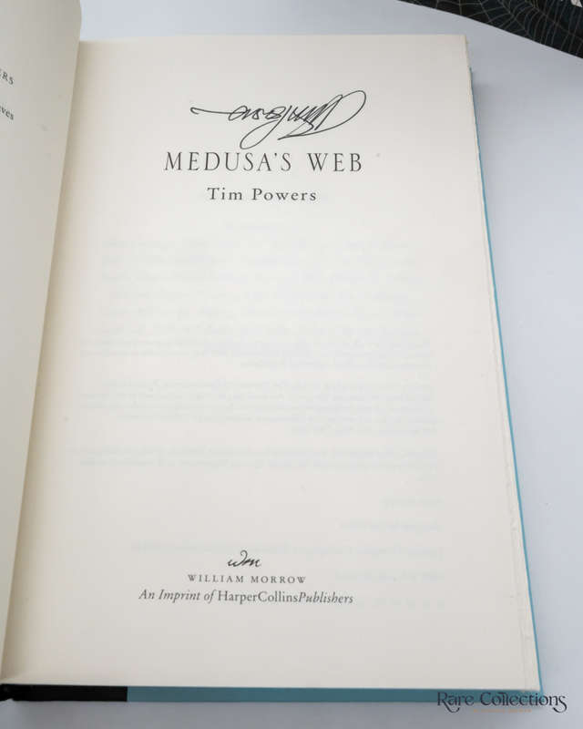 Medusa`s Web by Tim Powers - signed