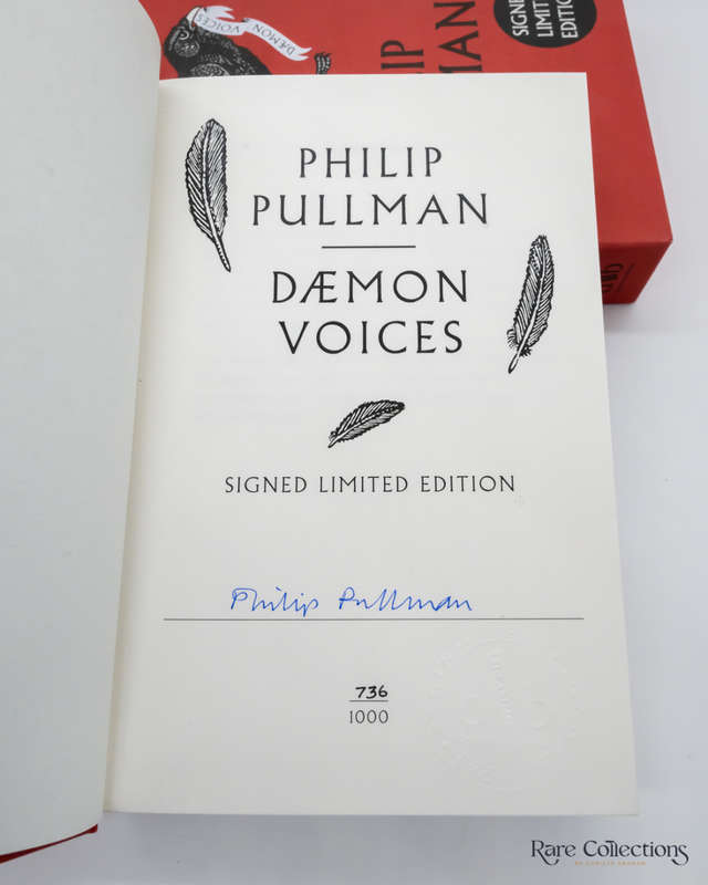 Daemon Voices: Essays on Storytelling by Philip Pullman - Signed Limited Edition