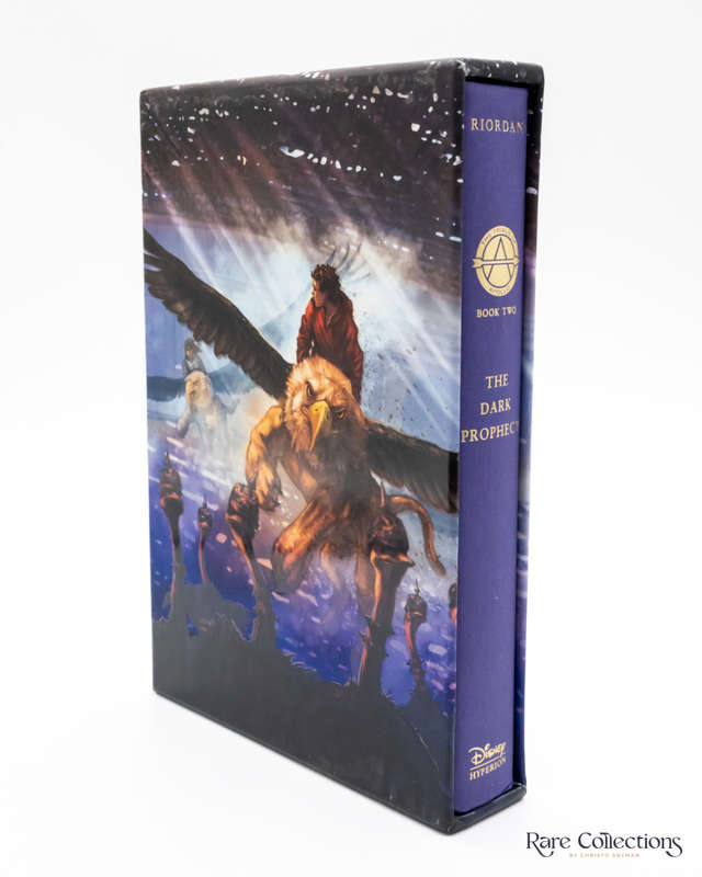 The Dark Prophecy (Trails of Apollo - Book 2) Rick Riordan - Signed Deluxe Edition