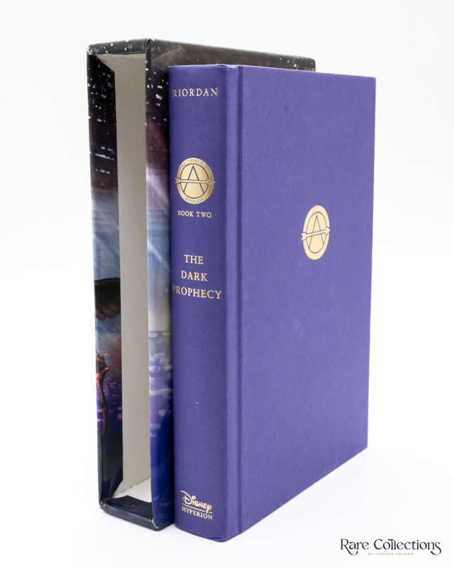 The Dark Prophecy (Trails of Apollo - Book 2) Rick Riordan - Signed Deluxe Edition