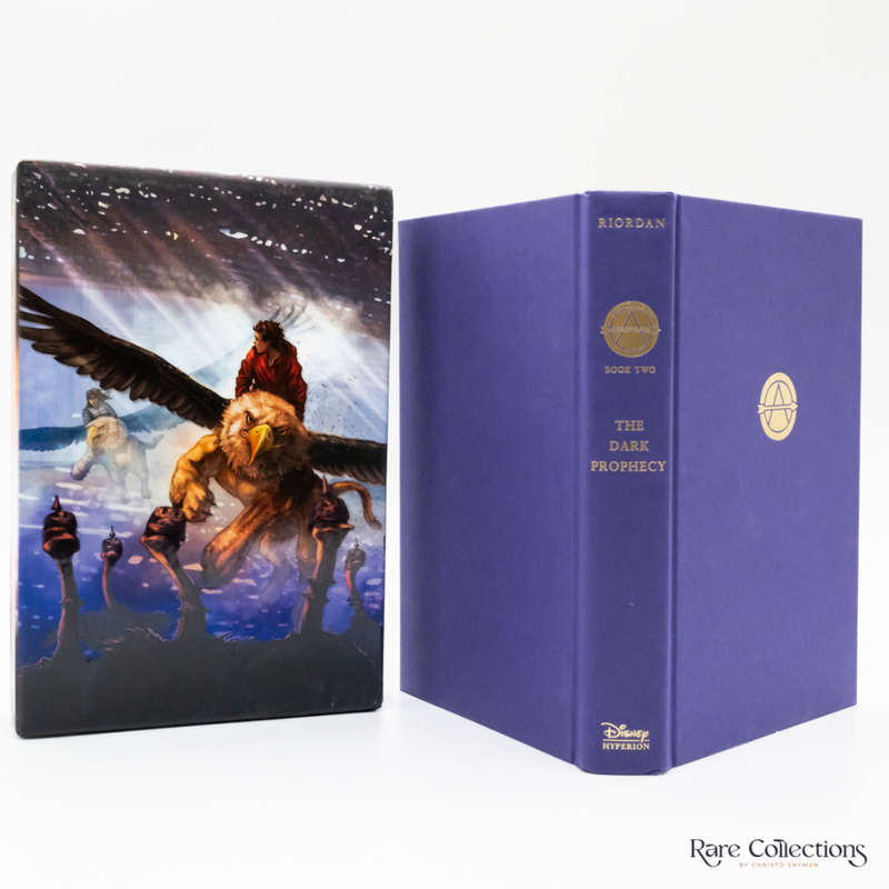 The Dark Prophecy (Trails of Apollo - Book 2) Rick Riordan - Signed Deluxe Edition