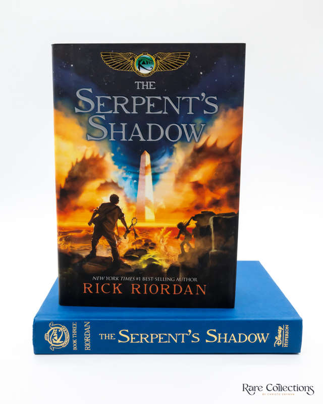 The Serpent`s Shadow (Kane Chronicles Book 3) by Rick Riordan - signed