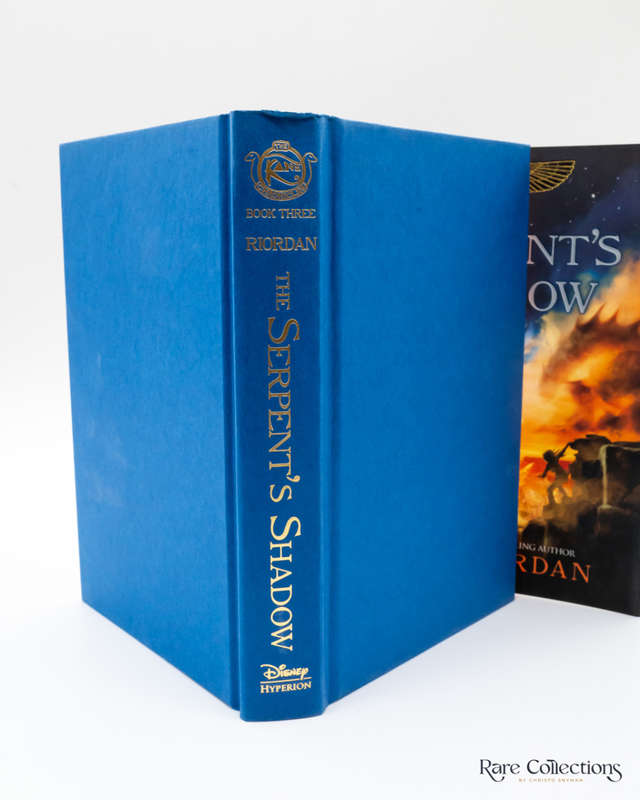 The Serpent`s Shadow (Kane Chronicles Book 3) by Rick Riordan - signed