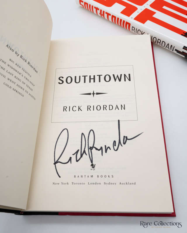 South Town by Rick Riordan - signed
