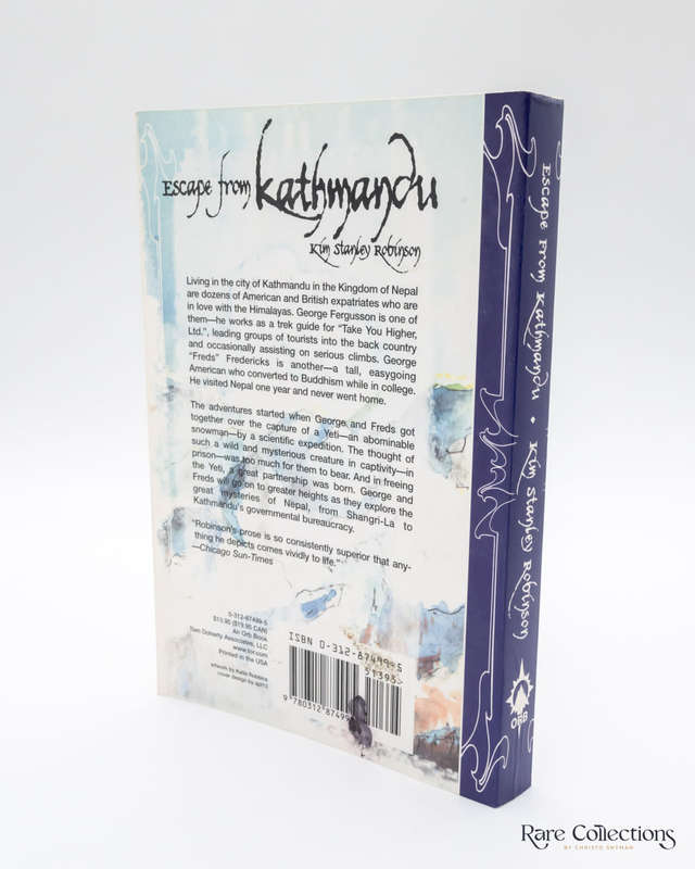 Escape from Kathmandu by Kim Stanley Robinson - signed