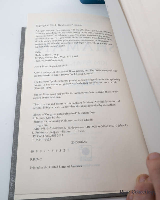 Shaman by Kim Stanley Robinson - signed