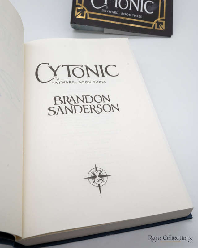 Cytonic (Skyward - Book 3) by Brandon Sanderson - signed