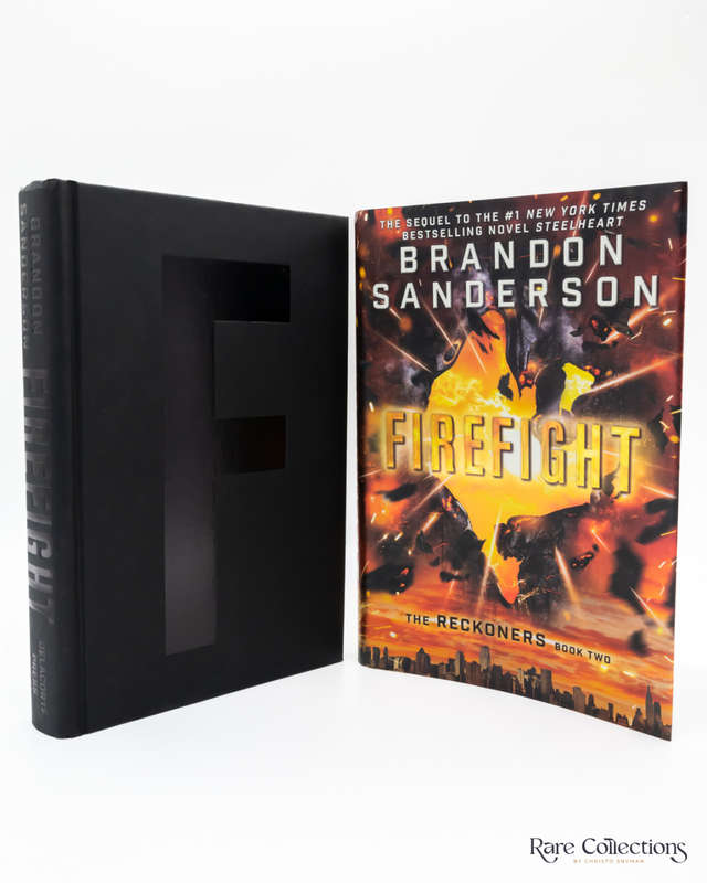 Firefight (The Reckoners Book 2) by Brandon Sanderson - signed