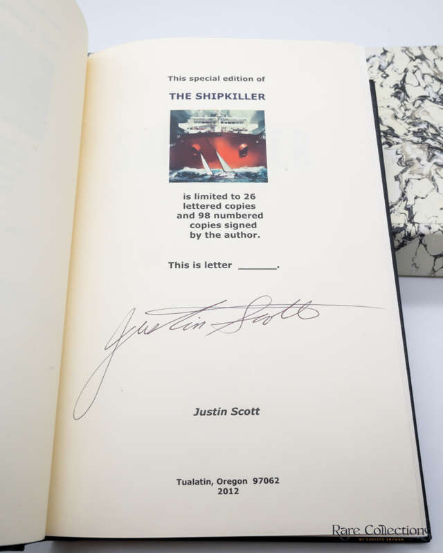 Shipkiller by Justin Scott - Signed & Lettered