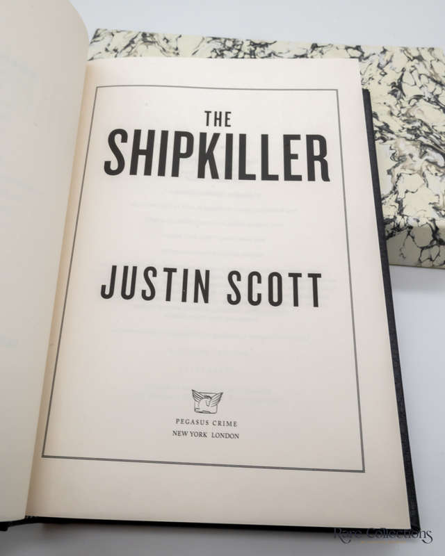 Shipkiller by Justin Scott - Signed & Lettered