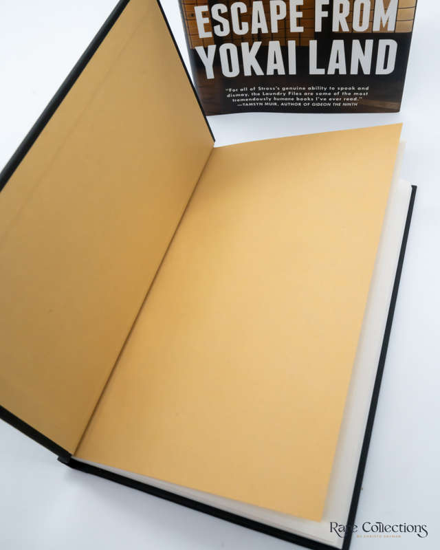 Escape from Yokai Land - a Laundry Files Novella by Charles Stross - signed