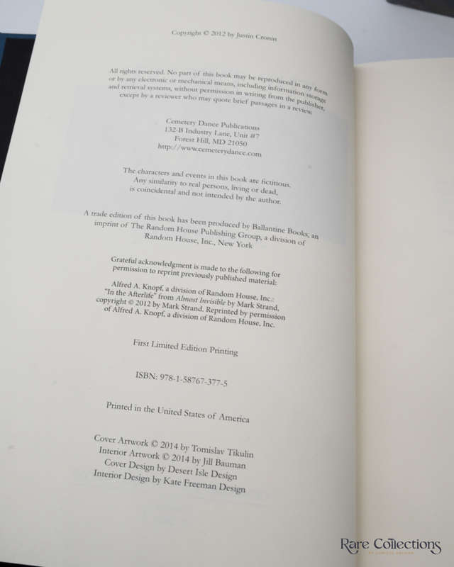 The Twelve by Justin Cronin (Signed / Numbered Limited Editions)