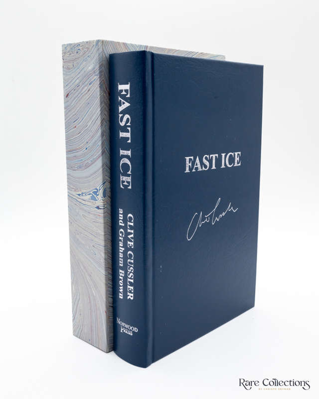 Fast Ice (#18 The Numa Files) by Clive Cussler and Graham Brown - Signed Lettered