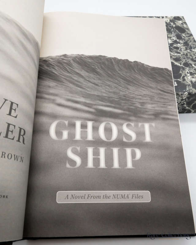 Ghost Ship (#12 Numa Files) by Clive Cussler and Graham Brown - Double-Signed Lettered