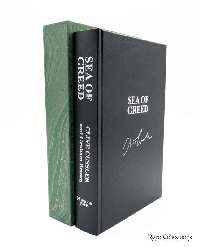 Sea of Greed (#16 Numa Files) by Clive Cussler and Graham Brown - Double-Signed Lettered