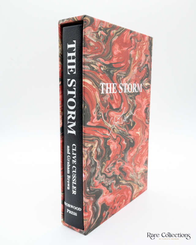 The Storm (#10 Numa Files) by Clive Cussler and Graham Brown - Double-Signed Lettered