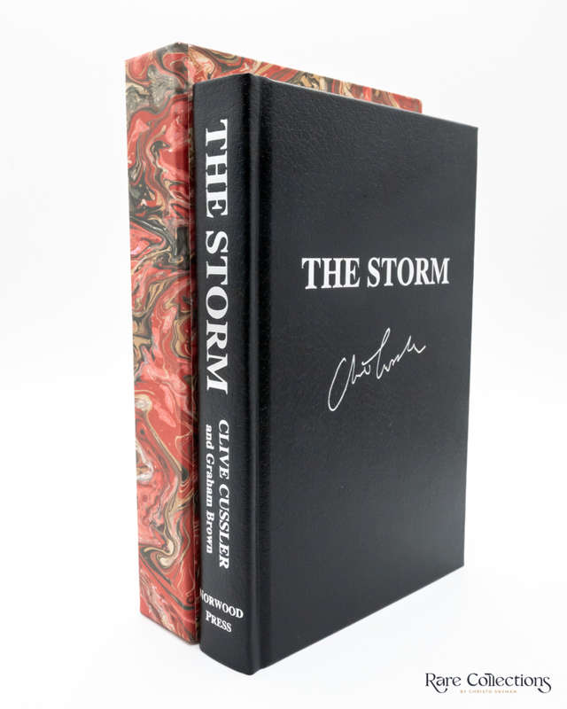 The Storm (#10 Numa Files) by Clive Cussler and Graham Brown - Double-Signed Lettered