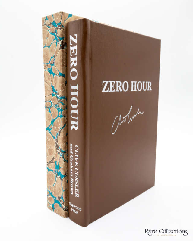 Zero Hour (#11 Numa Files) by Clive Cussler and Graham Brown - Double-Signed Lettered