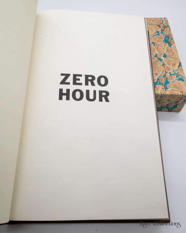 Zero Hour (#11 Numa Files) by Clive Cussler and Graham Brown - Double-Signed Lettered