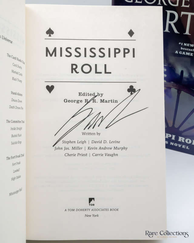 Mississippi Roll: a Wild Cards Novel by George R. R. Martin (editor) - signed