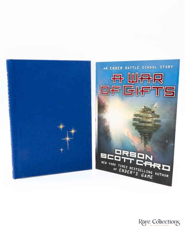 A War of Gifts by Orson Scott Card - signed