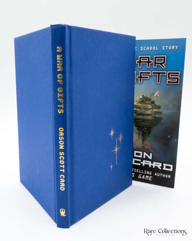 A War of Gifts by Orson Scott Card - signed