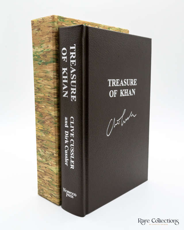 Treasure of Khan (#19 Dirk Pitt) by Clive Cussler and Dirk Cussler - Double-Signed Lettered
