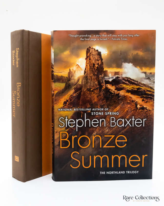 Bronze Summer (#2 the Northland) by Stephen Baxter - signed