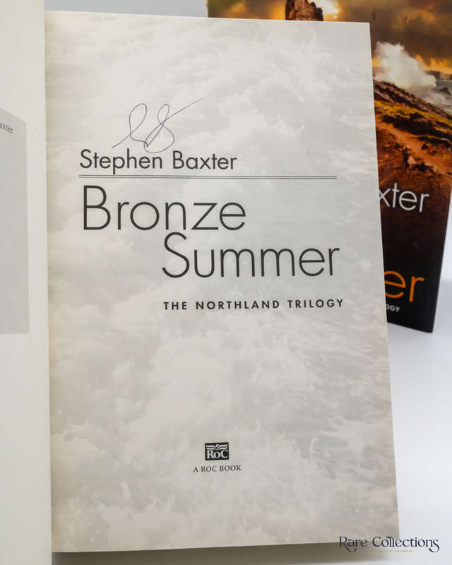 Bronze Summer (#2 the Northland) by Stephen Baxter - signed