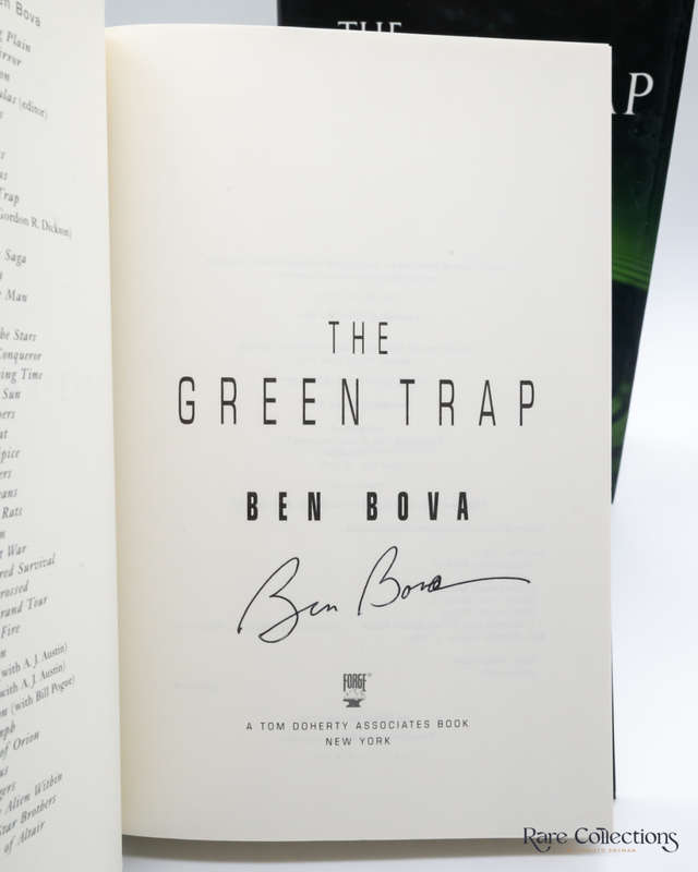 The Green Trap by Ben Bova - signed