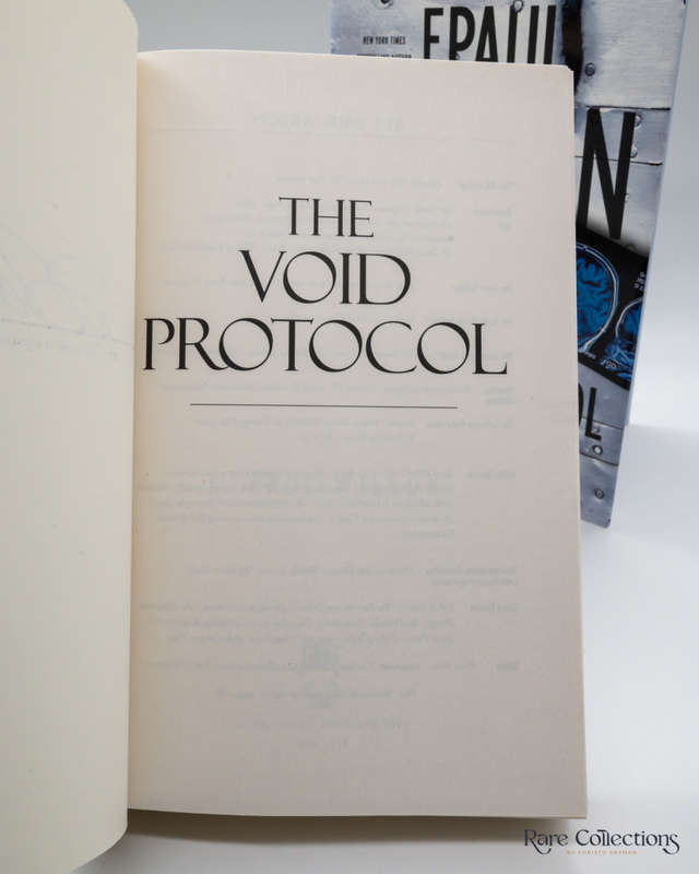 The Void Protocol by F. Paul Wilson - signed