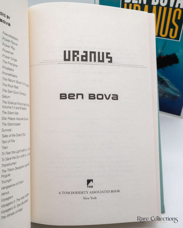 Uranus (#1 Outer Planets) by Ben Bova - signed