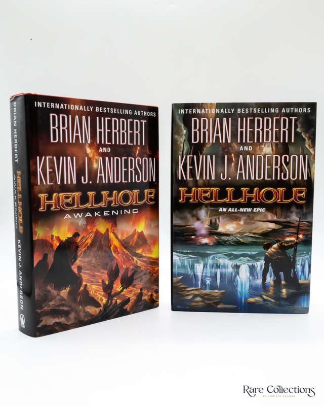 Hellhole + Hellhole: Awakening (# 1-2 Hellhole Series) by Kevin J. Anderson, Brian H - Double Signed