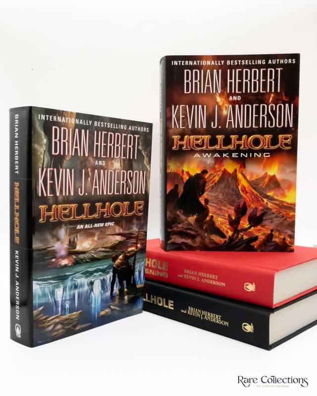 Hellhole + Hellhole: Awakening (# 1-2 Hellhole Series) by Kevin J. Anderson, Brian H - Double Signed
