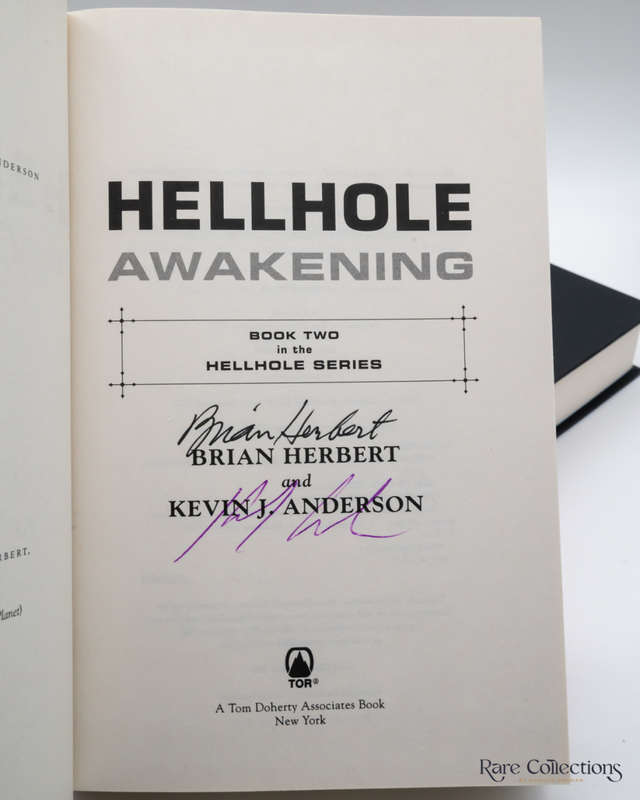 Hellhole + Hellhole: Awakening (# 1-2 Hellhole Series) by Kevin J. Anderson, Brian H - Double Signed